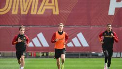 Roma, la ripresa degli allenamenti dopo la vittoria col Monza – FOTO GALLERY