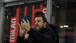 Salvini: “Sono rassegnato, in finale ci andrà l’Inter. E quel giorno leggerò un buon libro”