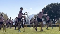 VIDEO Palermo, verso il Benevento: la squadra di Corini in campo a “Boccadifalco”