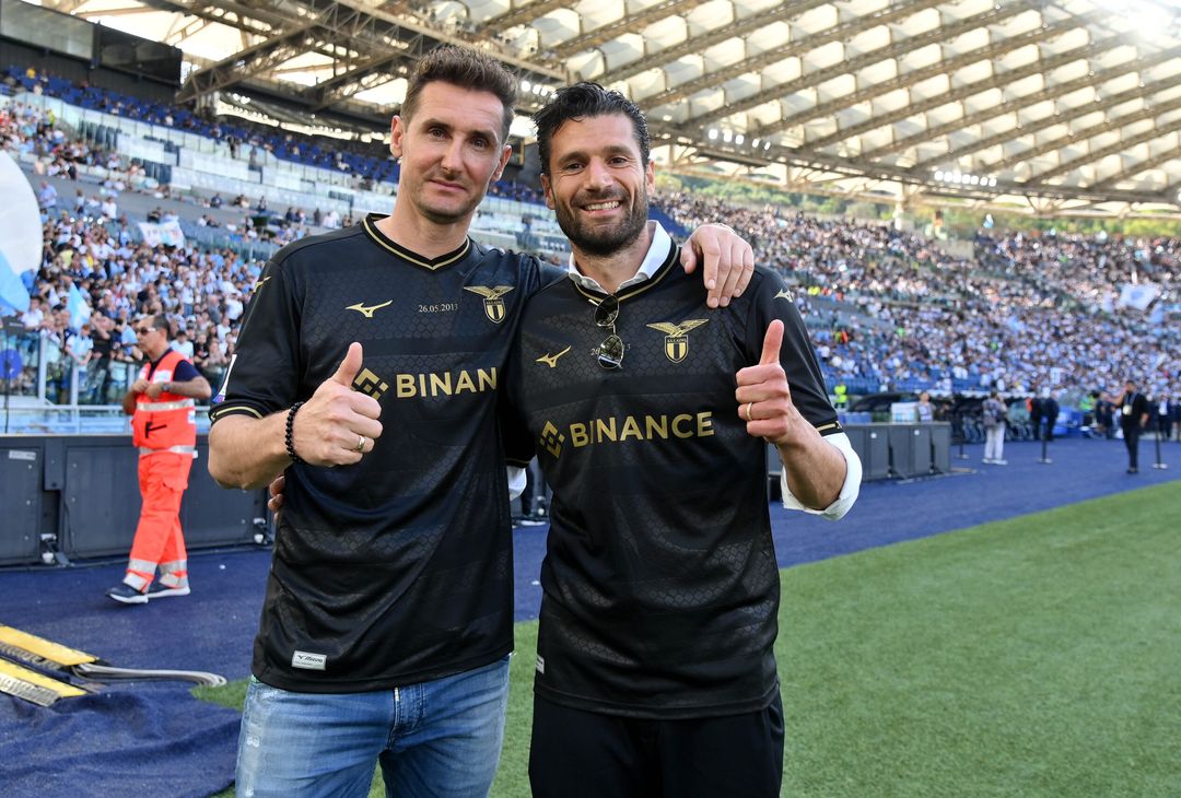 Klose e Candreva