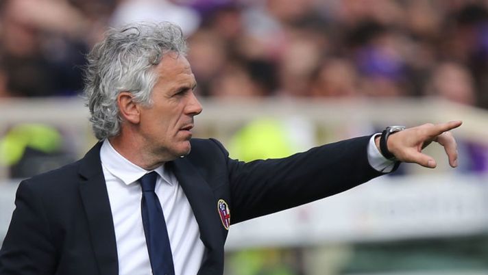 FLORENCE, ITALY - APRIL 02: Roberto Donadoni manager of Bologna FC gestures during the Serie A match between ACF Fiorentina and Bologna FC at Stadio Artemio Franchi on April 2, 2017 in Florence, Italy. (Photo by Gabriele Maltinti/Getty Images) Bologna, Donadoni: “Masina non ce la fa. Torosidis in dubbio, a Dzemaili dico…” - immagine 1