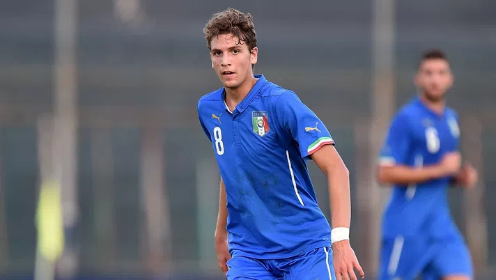 Manuel Locatelli con la maglia dell'Italia Under 19 (credits: GETTY Images)