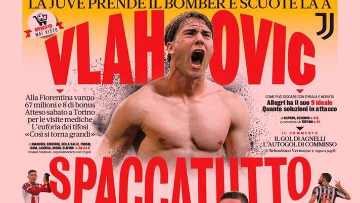 BUONGIORNO CITTACELESTE – LE PRIME PAGINE DEI PRINCIPALI QUOTIDIANI SPORTIVI – GUARDA BUONGIORNO CITTACELESTE – LE PRIME PAGINE DEI PRINCIPALI QUOTIDIANI SPORTIVI – GUARDA - immagine 1