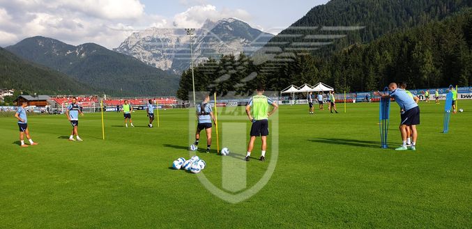 Allenamento pomeridiano del terzo giorno Allenamento pomeridiano del terzo giorno