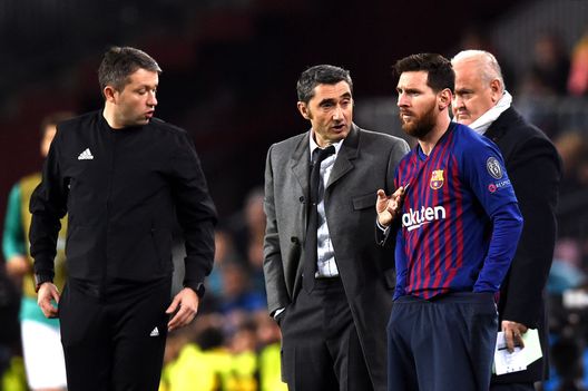 Valverde Messi (getty images) Valverde Messi (getty images)