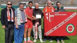 Liguori capocannoniere del Padova, il Club Fossa dei Leoni lo premia