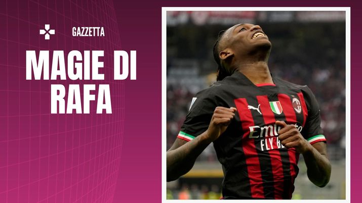 Rafael Leao AC Milan Milan-Lecce 2-0 Serie A 2022-2023