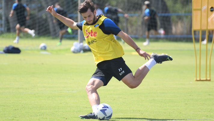 Verso la Salernitana, ancora lavoro personalizzato per Kvara: Demme rientra in gruppo - immagine 1