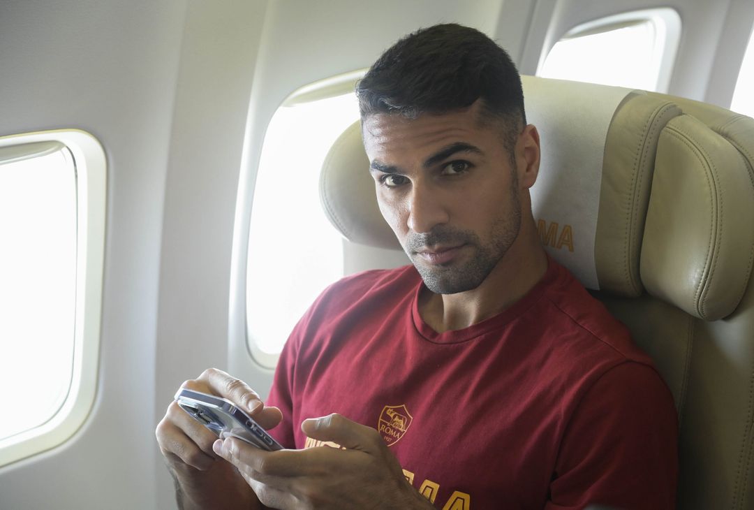 Roma, la partenza per Budapest: domani la finale di Europa League – FOTO GALLERY - immagine 19