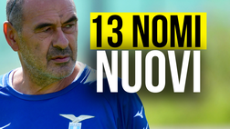 Li sai tutti? Sarri ha ribaltato la Lazio: 13 giocatori nuovi. E non è finita