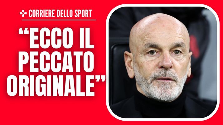 Stefano Pioli AC Milan Milan-Atalanta 1-2 Coppa Italia 2023-2024