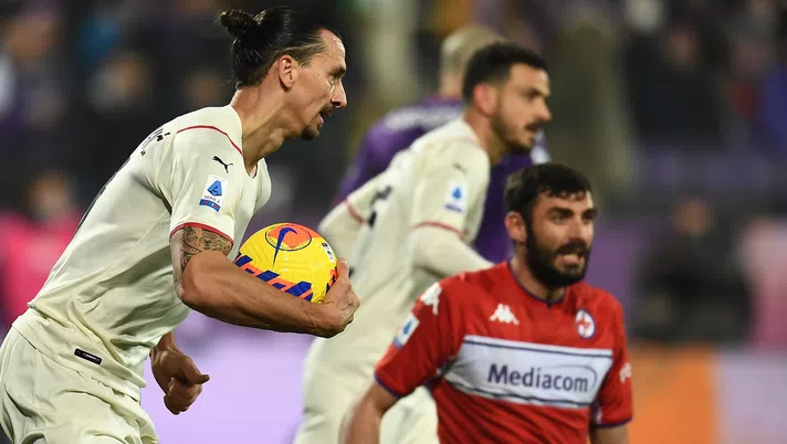 Fiorentina-Milan Ibrahimovic (AC Milan)