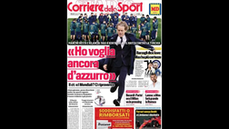 Prima Pagina, Corriere dello Sport: “Mancini resta e rilancia. Bonucci si scusa”