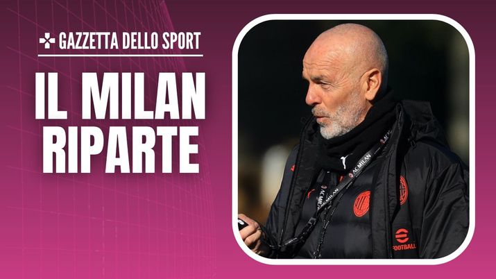 Stefano Pioli AC Milan allenamento Milanello