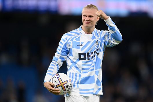 Haaland Manchester City (getty images) Haaland Manchester City