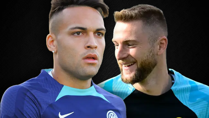 Lautaro e Skriniar Lautaro e Skriniar
