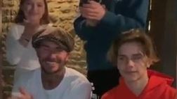 Coronavirus – La famiglia Beckham applaude i medici