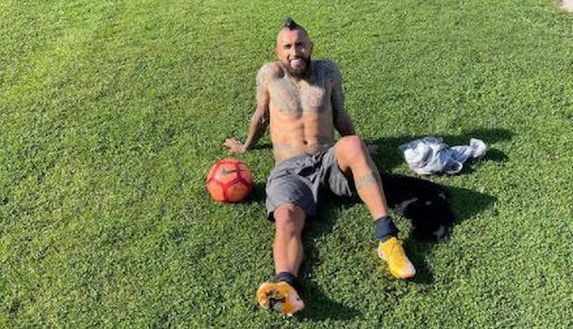  La foto postata su Instagram dal giocatore 