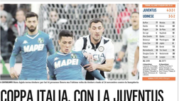 Il Gazzettino: Contro la Juve teste utile per il campionato
