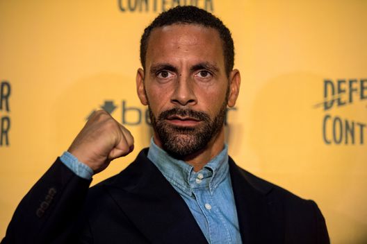 LONDON, ENGLAND - SEPTEMBER 19: Rio Ferdinand poses for photos during a press conference at The Town Hall Hotel on September 19, 2017 in London, England. Retired England international footballer Rio Ferdinand announced at the press conference that he is training to become a professional boxer. Ferdinand will fight a succession of bouts in 2017 and 2018 with the ultimate aim to box for a title belt. (Photo by Chris J Ratcliffe/Getty Images) LONDON, ENGLAND - SEPTEMBER 19: Rio Ferdinand poses for photos during a press conference at The Town Hall Hotel on September 19, 2017 in London, England. Retired England international footballer Rio Ferdinand announced at the press conference that he is training to become a professional boxer. Ferdinand will fight a succession of bouts in 2017 and 2018 with the ultimate aim to box for a title belt. (Photo by Chris J Ratcliffe/Getty Images)