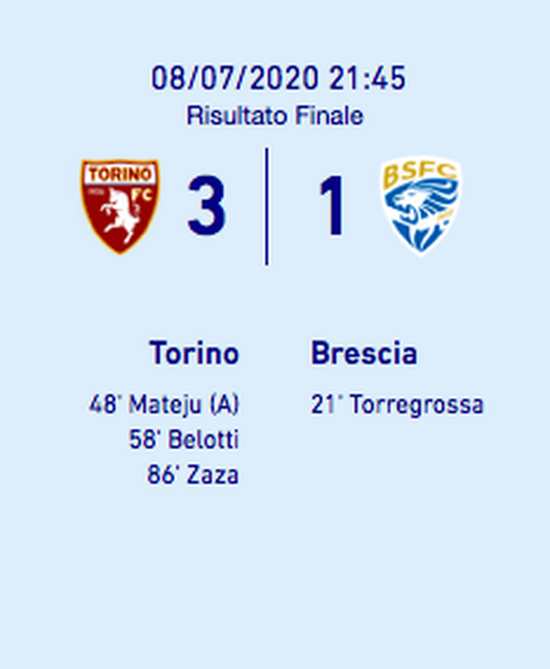 UFFICIALE – Gol di Verdi o autogol di Mateju, la decisione finale della Lega- immagine 2