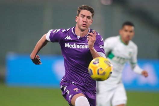  GERMOGLI PH: 16 DICEMBRE 2020 FIRENZE STADIO ARTEMIO FRANCHI SERIE A FIORENTINA VS SASSUOLO NELLA FOTO VLAHOVIC 