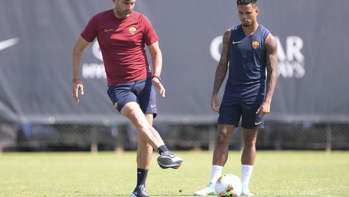 esclusiva AS Roma
Foto Luciano Rossi/AS Roma/ LaPresse
22/08/2019 Roma ( Italia)
Sport Calcio
Allenamento 
Trigoria Roma 
Nella foto: Paulo Fonseca

AS Roma exclusive
Photo  Luciano Rossi/ AS Roma/ LaPresse
22/08/2019 Rome Italy
Sport Soccer
Training
Trigoria Rome
In the pic: Paulo Fonseca 