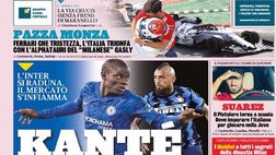 Rassegna stampa dei principali quotidiani sportivi nazionali