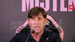 Mignani: “Debutto emozionante, Palermo grande piazza. Modulo? Rispondo così”