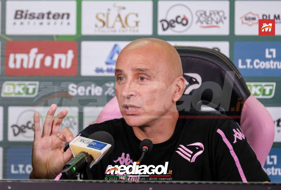 FOTO PALERMO, verso il Pisa: la conferenza di mister Corini (Gallery) - immagine 26