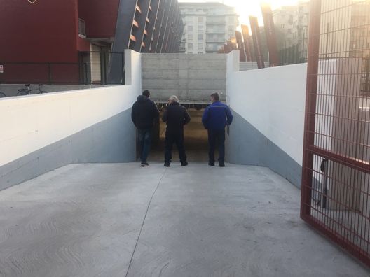 Il sopralluogo della Commissione comunale di Vigilanza al Filadelfia Il sopralluogo della Commissione comunale di Vigilanza al Filadelfia