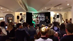 VIDEO / Wanda e Icardi, che festa per i figli. Star Wars e un ospite molto speciale…