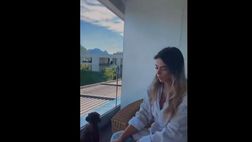 VIDEO / Sensi, colazione e relax al lago con la sua Giulia