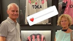 Palermo, mamma e papà Biffi al Museum rosanero: “E’ sempre bello tornare a casa”