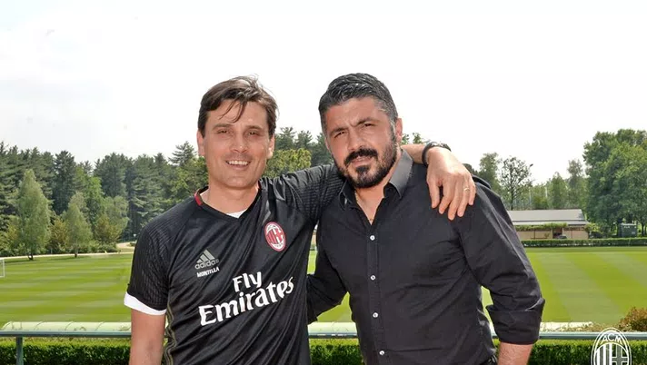 Gennaro Gattuso e Vincenzo Montella Milan