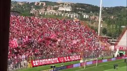 Tifosi del Perugia in fila per il derby dell’Umbria: ok ai tifosi ternani in curva Sud