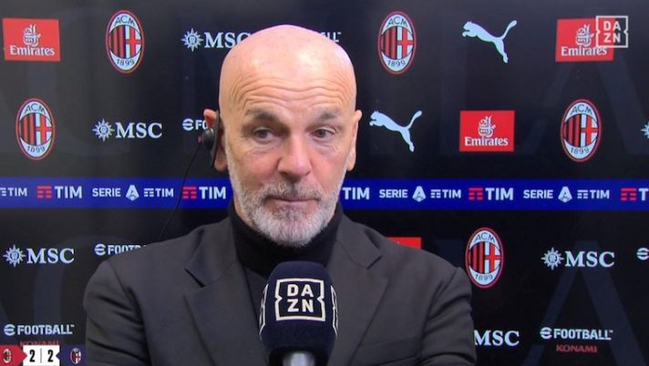 Milan, Pioli: “Pari col Bologna, rimpianto c’è. A fine stagione sarò contento se…” - immagine 1