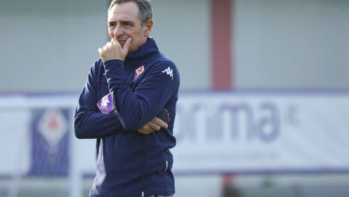 Firenze, primo allenamento del nuovo allenatore della Fiorentina Cesare Prandelli al centro sportivo 2020-11-10 ©Niccolò Cambi/ Massimo Sestini 
