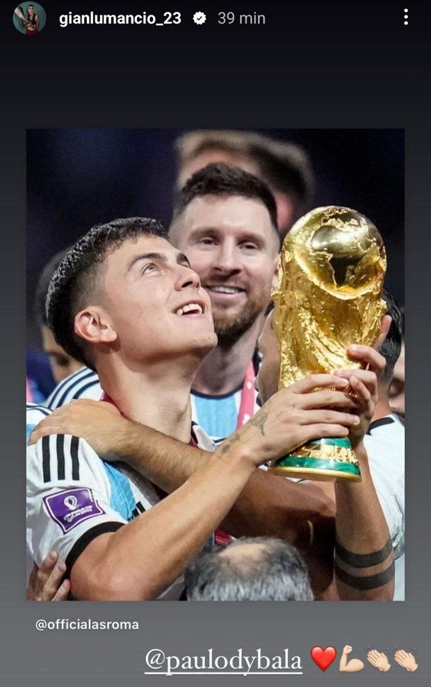 Dybala vince il Mondiale, Zaniolo si dispera per la sconfitta di Mbappé- immagine 11