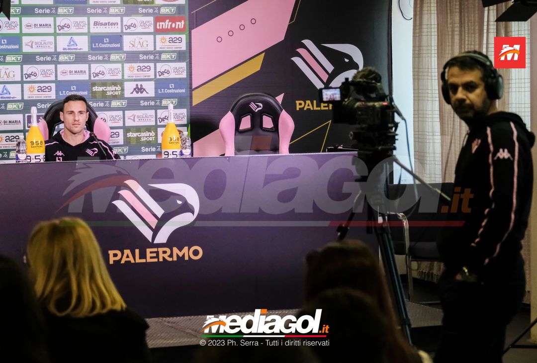 FOTO PALERMO, Valerio Verre presentato in conferenza stampa (Gallery) - immagine 20