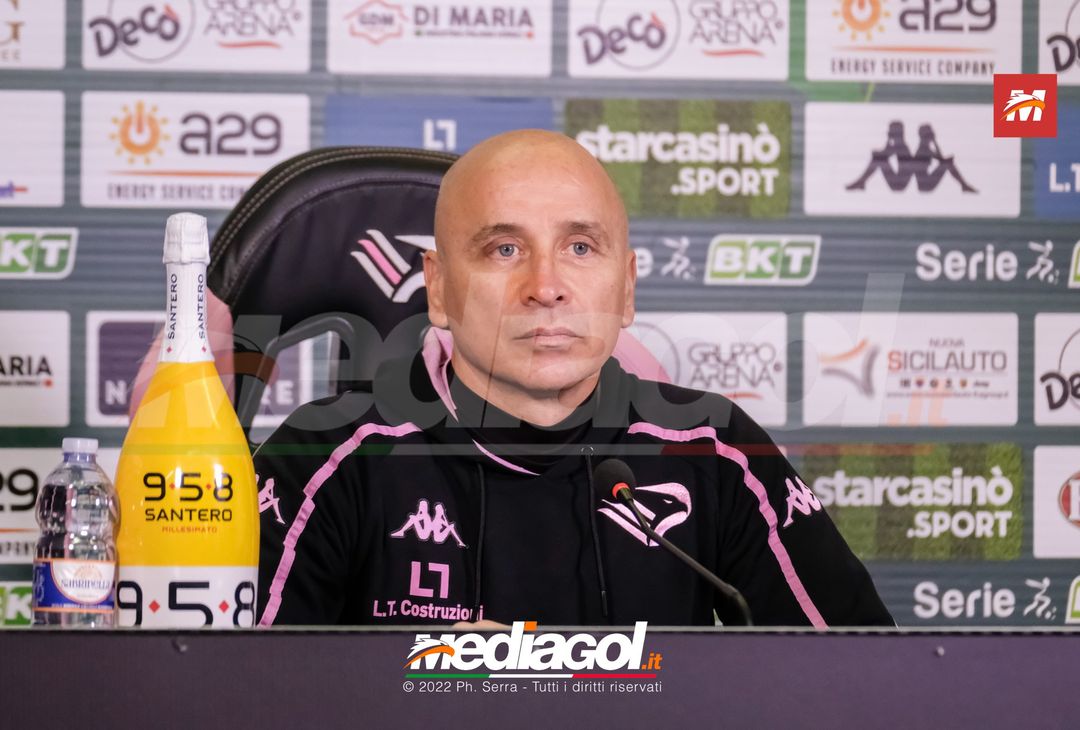 FOTO PALERMO, verso il Como: Mister Corini in conferenza stampa (Gallery) - immagine 10