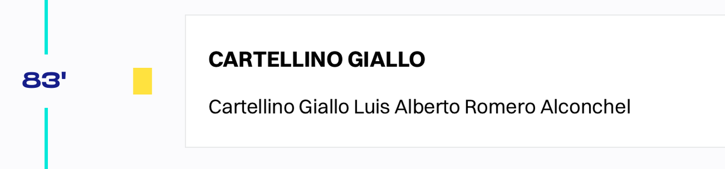 Luis Alberto, il Giudice Sportivo riporta un’ammonizione: è da ricalcolare la giornata al fanta- immagine 3