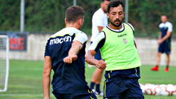 Verso Catania, allenamento mattutino per il Verona