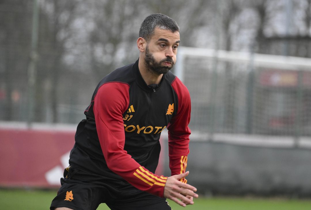 Roma, a Trigoria il primo allenamento del 2024: c’è Kumbulla  – FOTOGALLERY - immagine 28