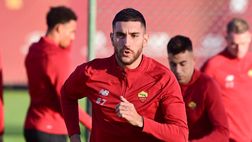 Trigoria: Pellegrini lavora in gruppo, individuale per Spinazzola