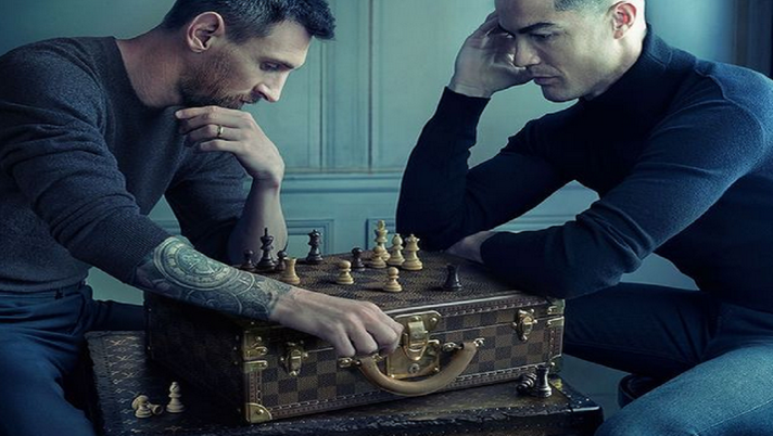 Foto Messi e Ronaldo, Carlsen ironico: “La seconda miglior rivalità” - immagine 1