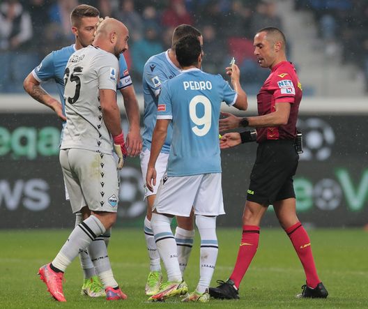 Atalanta-Lazio monetina Reina (getty images) Atalanta-Lazio monetina Reina (getty images)