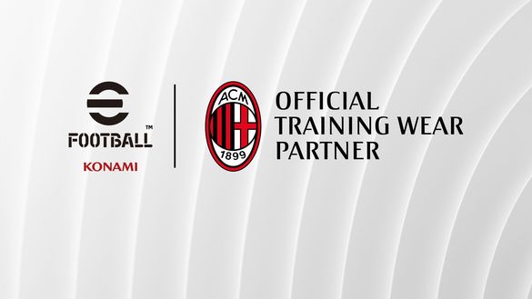 Konami diventerà il primo Official Training Wear Partner del Milan Konami diventerà il primo Official Training Wear Partner del Milan