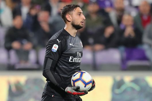 Il portiere del Milan Gianluigi Donnarumma Il portiere del Milan Gianluigi Donnarumma