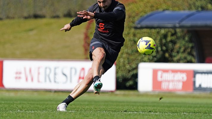 Zlatan Ibrahimovic, attaccante del Milan (getty images)